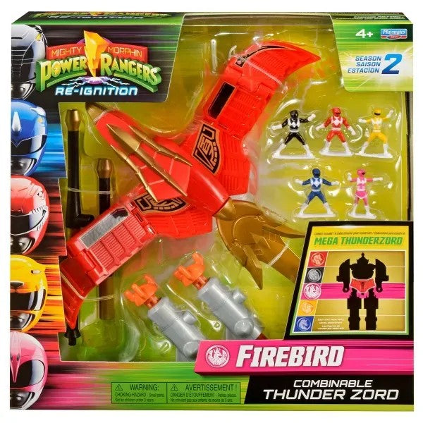 Mighty Morphin Power Rangers Re-Ignition Combinable Thunder Zord - Firebird