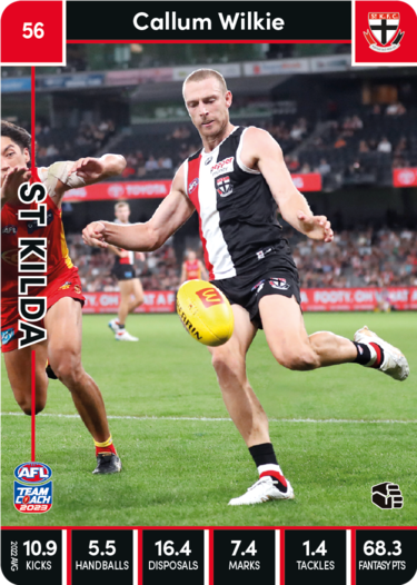 2023 Teamcoach AFL Common Cards - Cards 1 to 100 - Pick Your Card