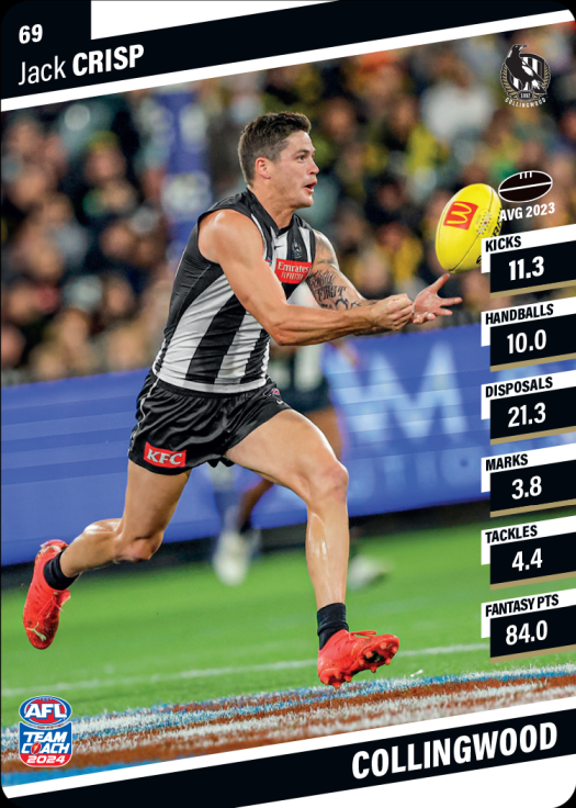 2024 Teamcoach AFL Common Cards - Cards 1 to 100 - Pick Your Card