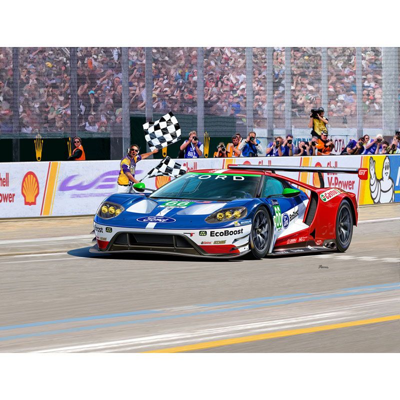 REVELL FORD GT - LE MANS 1:24 Scale Model Kit