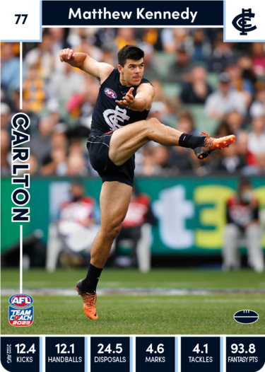 2023 Teamcoach AFL Common Cards - Cards 1 to 100 - Pick Your Card