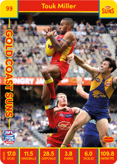 2023 Teamcoach AFL Common Cards - Cards 1 to 100 - Pick Your Card