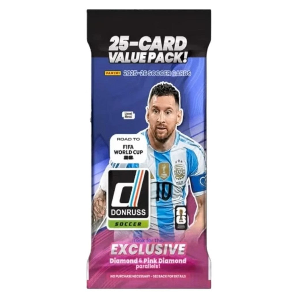 2025-26 Panini Donruss Road to FIFA World Cup Soccer Jumbo Pack