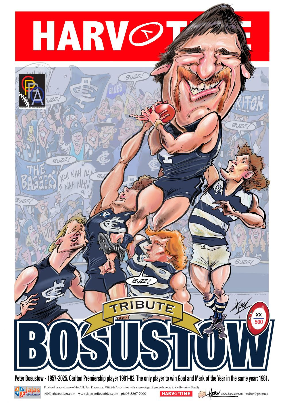 Peter Bosustow, Tribute, Harv Time Poster