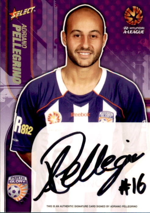 2009 Select A-League Soccer Signature Set of 10 Cards