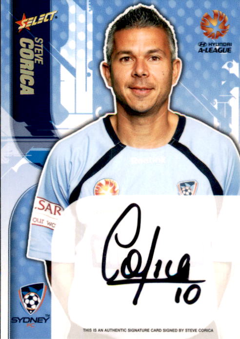 2009 Select A-League Soccer Signature Set of 10 Cards