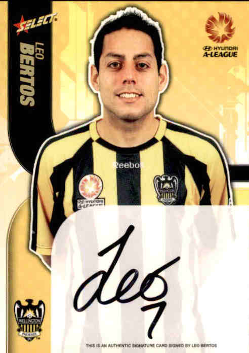 2009 Select A-League Soccer Signature Set of 10 Cards