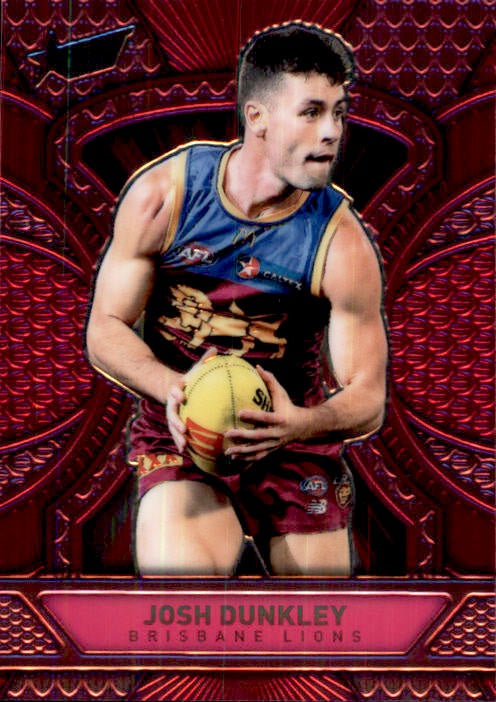 Josh Dunkley, LDP8, Luminous Dragon Scales Pink, 2025 Select AFL Footy Stars