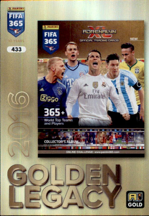 2016 Golden Legacy, 2025 Panini FIFA 365 Adrenalyn XL Soccer