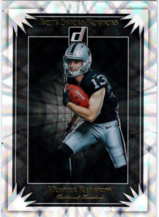 Hunter Renfrow, Elite Series Rookies, 2019 Panini Donruss Football NFL