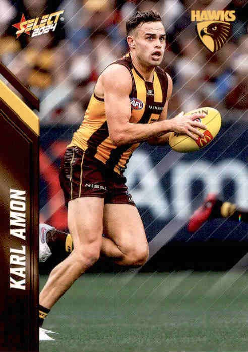 2024 Select Footy Stars AFL Common Cards - Cards 1 to 100 - Pick Your Card