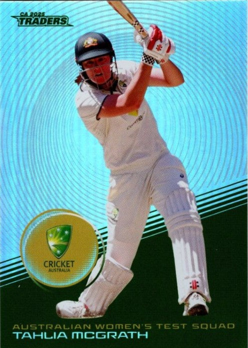 Tahlia McGrath, #S033, Silver Parallel, 2025-26 TGI TLA CA Cricket Traders