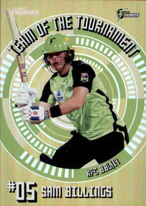 Sam Billings, Gold Team of the Tournament, 2025-26 TGI TLA CA Cricket Traders