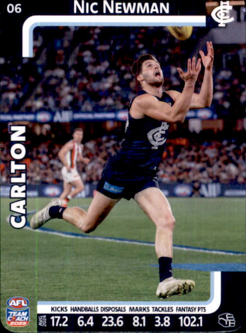 2025 Teamcoach AFL Common Cards - Cards 1 to 100 - Pick Your Card