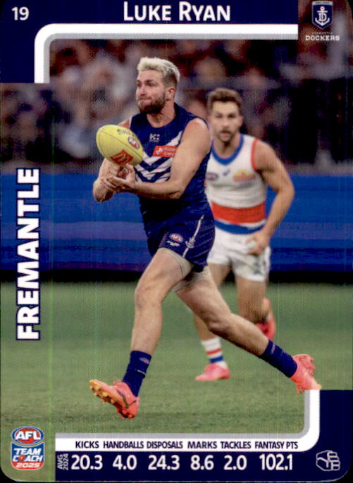 2025 Teamcoach AFL Common Cards - Cards 1 to 100 - Pick Your Card