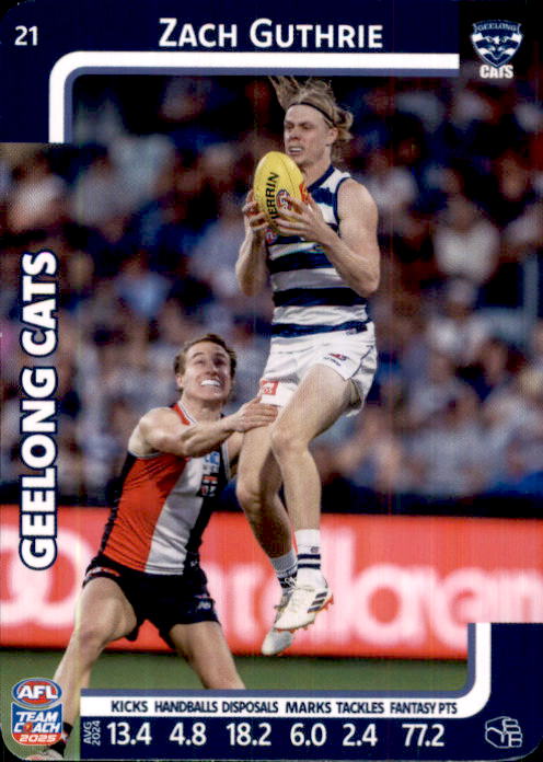 2025 Teamcoach AFL Common Cards - Cards 1 to 100 - Pick Your Card