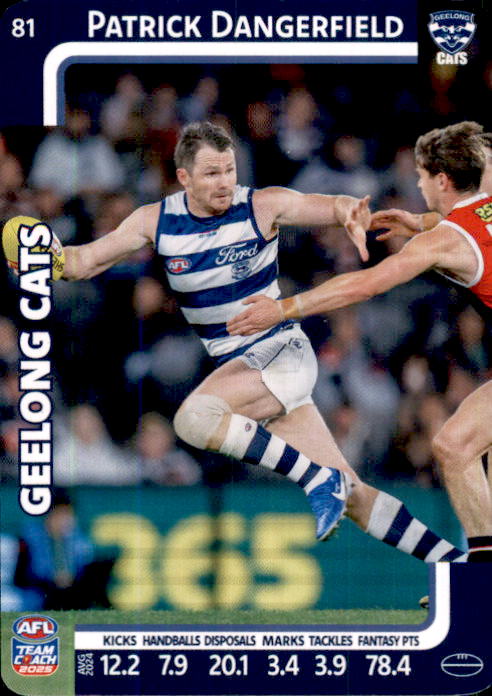 2025 Teamcoach AFL Common Cards - Cards 1 to 100 - Pick Your Card