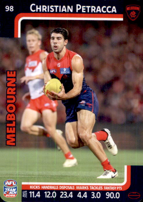 2025 Teamcoach AFL Common Cards - Cards 1 to 100 - Pick Your Card