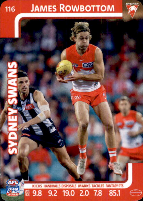 2025 Teamcoach AFL Common Cards - Cards 101 to 198 - Pick Your Card