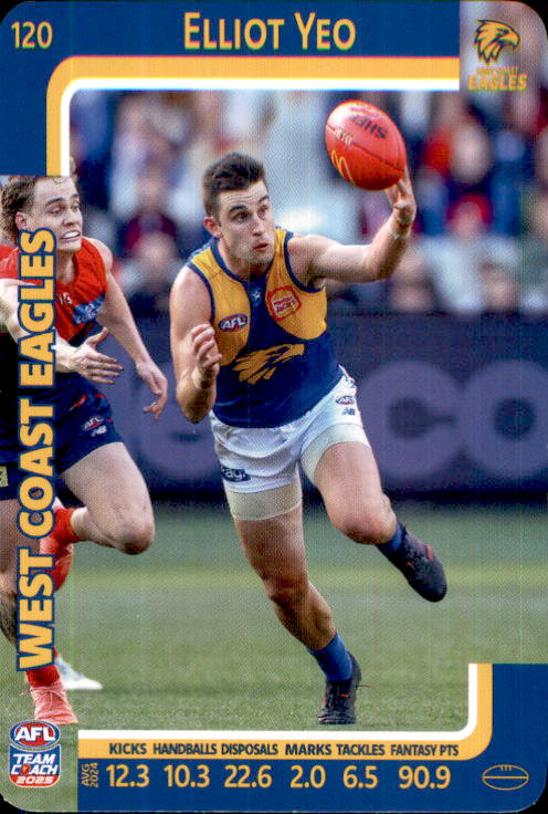2025 Teamcoach AFL Common Cards - Cards 101 to 198 - Pick Your Card