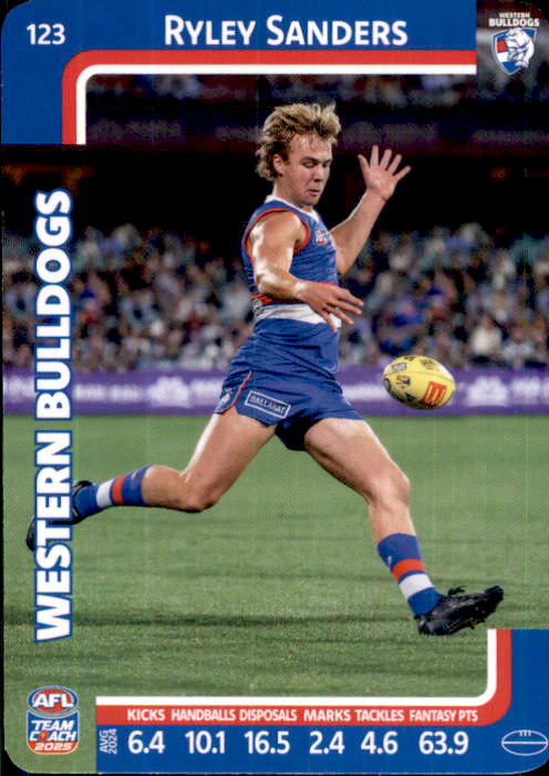 2025 Teamcoach AFL Common Cards - Cards 101 to 198 - Pick Your Card