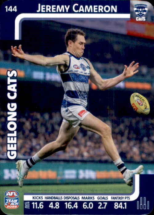 2025 Teamcoach AFL Common Cards - Cards 101 to 198 - Pick Your Card