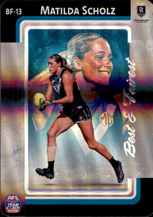 2025 Teamcoach AFLW Best & Fairest Cards - Cards BF-01 to BF-18 - Pick Your Card