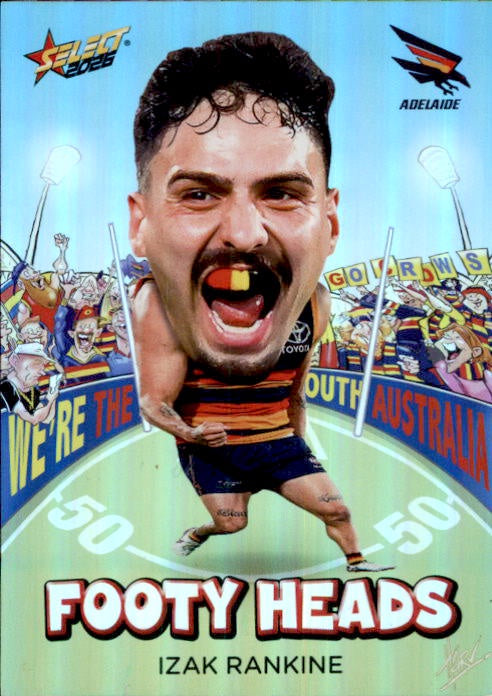 Izak Rankine, FH4, Footy Heads, 2026 Select AFL Footy Stars