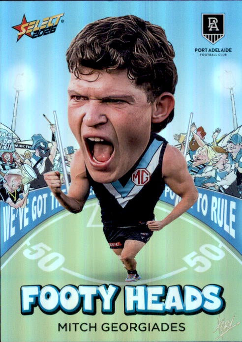 Mitch Georgiades, FH75, Footy Heads, 2026 Select AFL Footy Stars