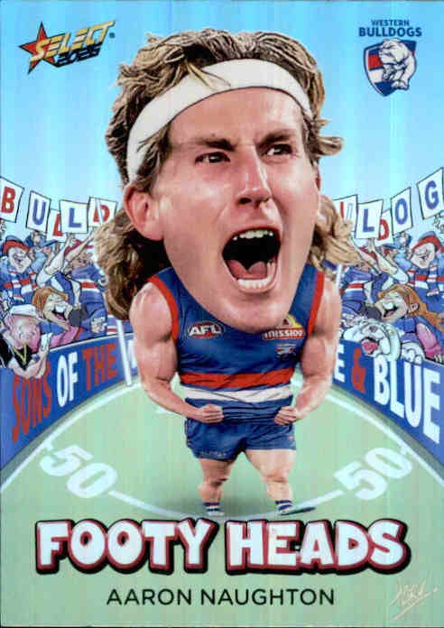 Aaron Naughton, FH107, Footy Heads, 2026 Select AFL Footy Stars