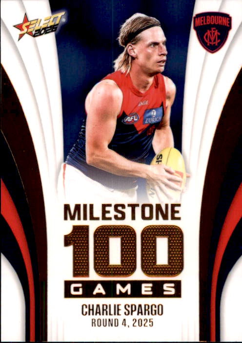 Charlie Spargo, MG60, Milestone, 2026 Select AFL Footy Stars