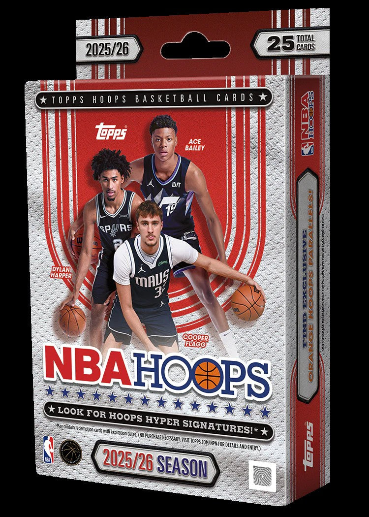 2025-26 Topps Hoops Basketball NBA Hanger Box