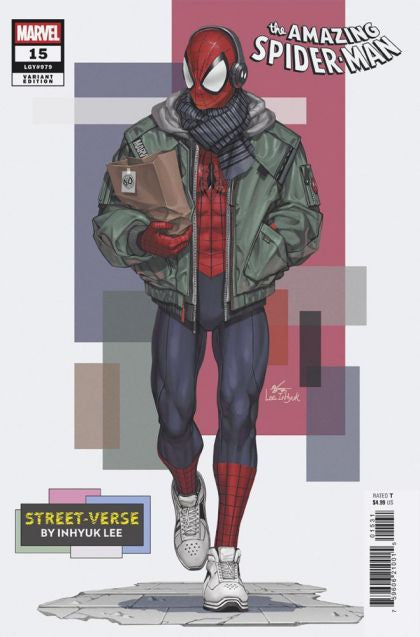 The Amazing Spider-Man, Vol. 7, #15 Inhyuk Lee Street-Verse Variant Comic