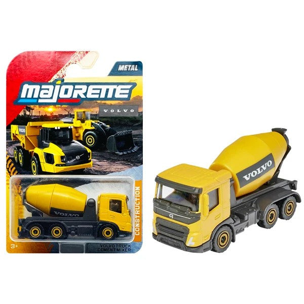 Majorette Volvo Cement Mixer, Construction Premium Series
