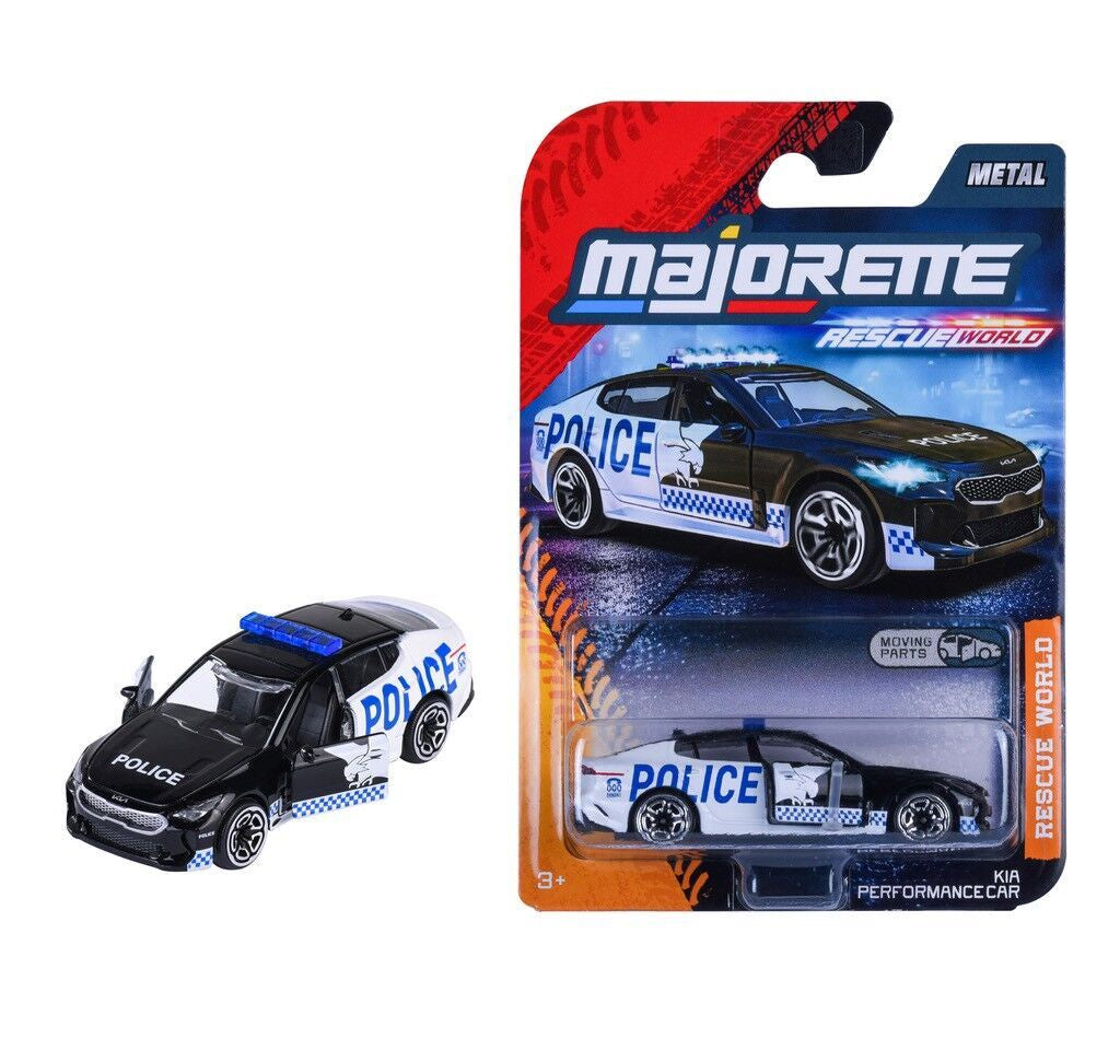Majorette Kia Stinger Australian Police, 1:64 Scale Diecast Car