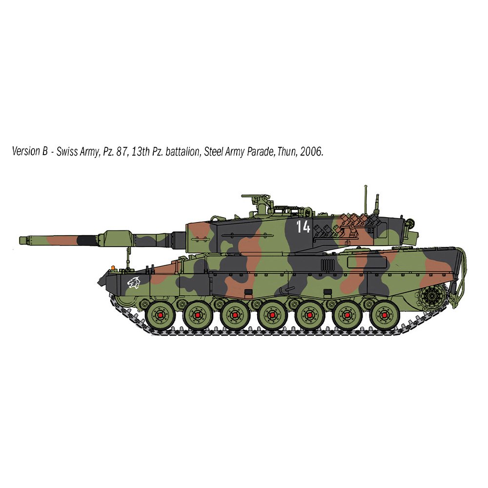 ITALERI LEOPARD 2A4 WAR THUNDER EDITION, 1:35 Scale Model Kit