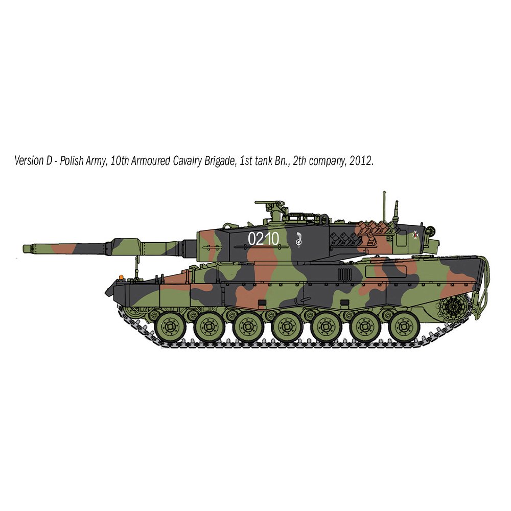 ITALERI LEOPARD 2A4 WAR THUNDER EDITION, 1:35 Scale Model Kit