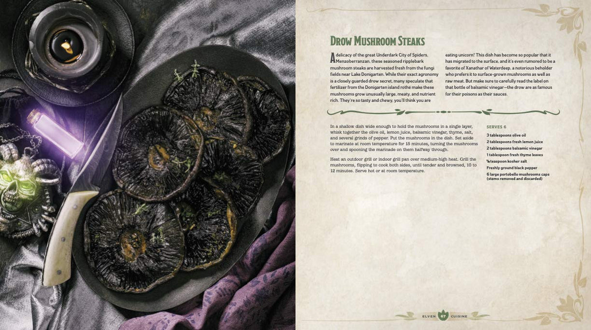 D&D Dungeons & Dragons Heroes Feast the Official Dungeons & Dragons Cookbook