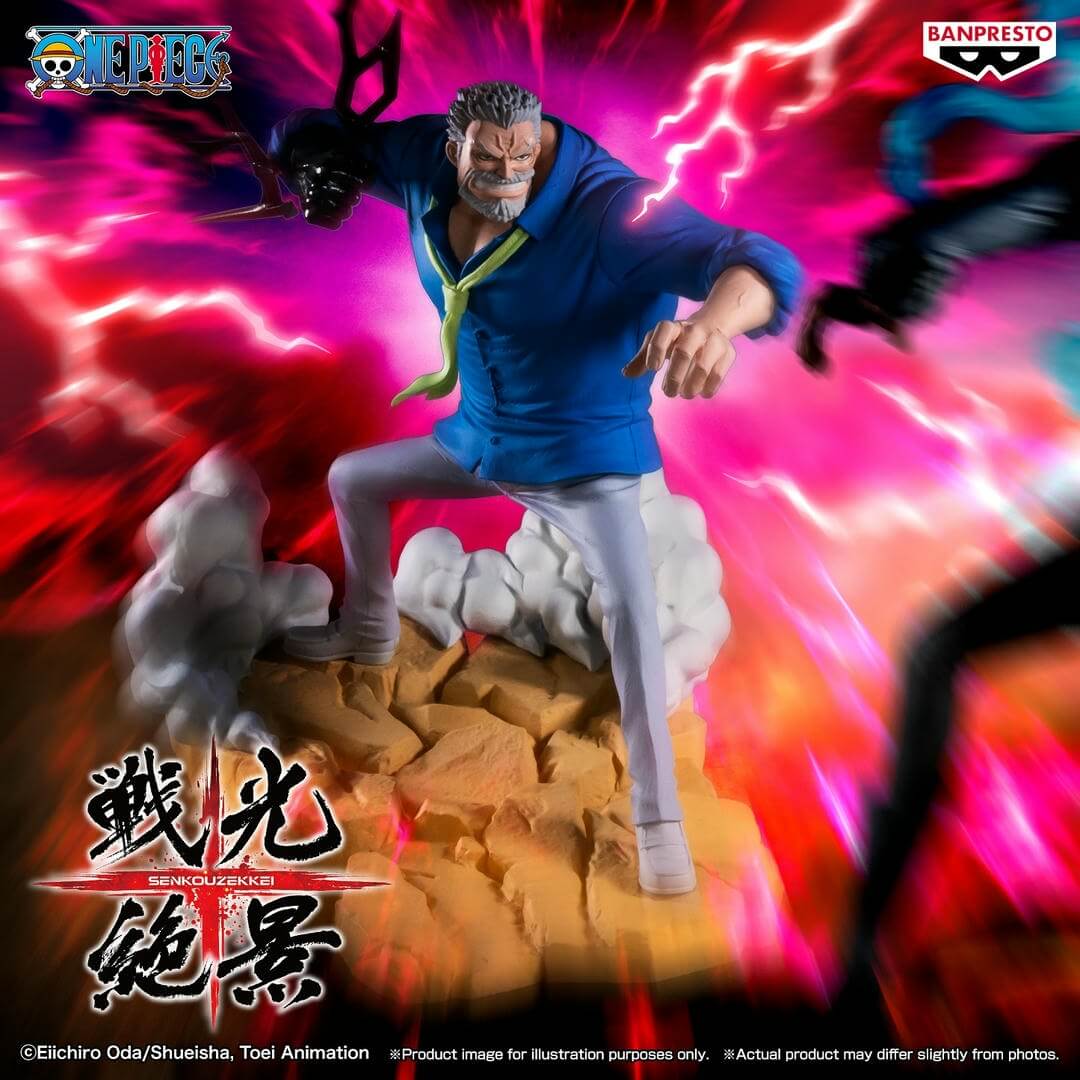 One Piece Senkozekkei Monkey D. Garp Figure