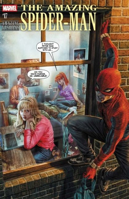 The Amazing Spider-Man, Vol. 7, #17 Lee Bermejo Amazing Visions Variant Comic