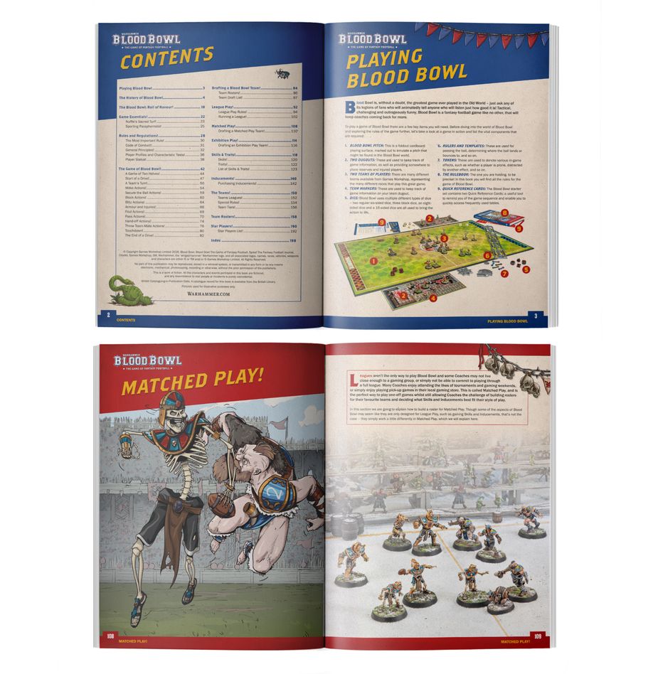 Warhammer Blood Bowl: The Official Rulebook – Third Season Edition!