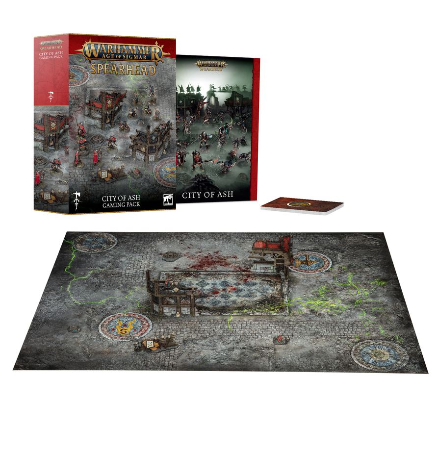 Warhammer Age of Sigmar 80-58, Spearhead: City of Ash Gaming Pack