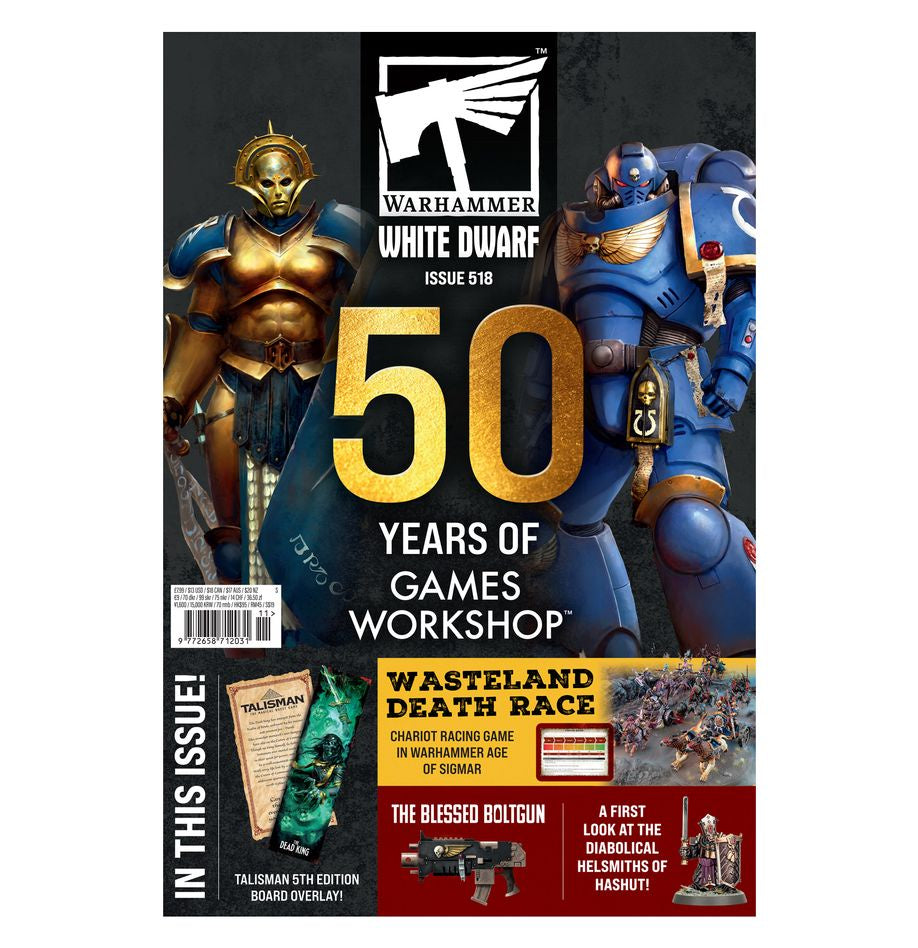 Warhammer White Dwarf Magazine, Issue 518