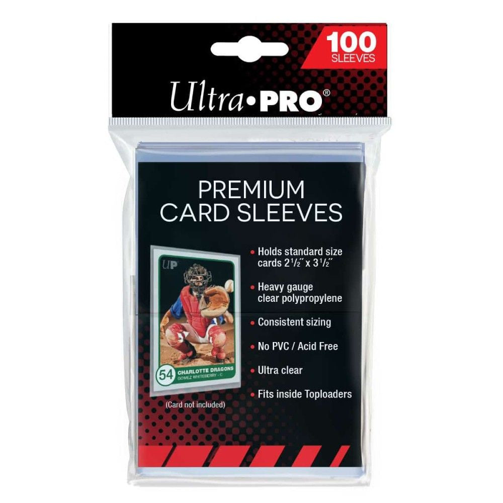Ultra Pro: 2-1/2" X 3-1/2" Premium Card Sleeves