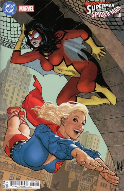 DC / Marvel: Superman / Spider-Man #1 Adam Hughes Variant Comic