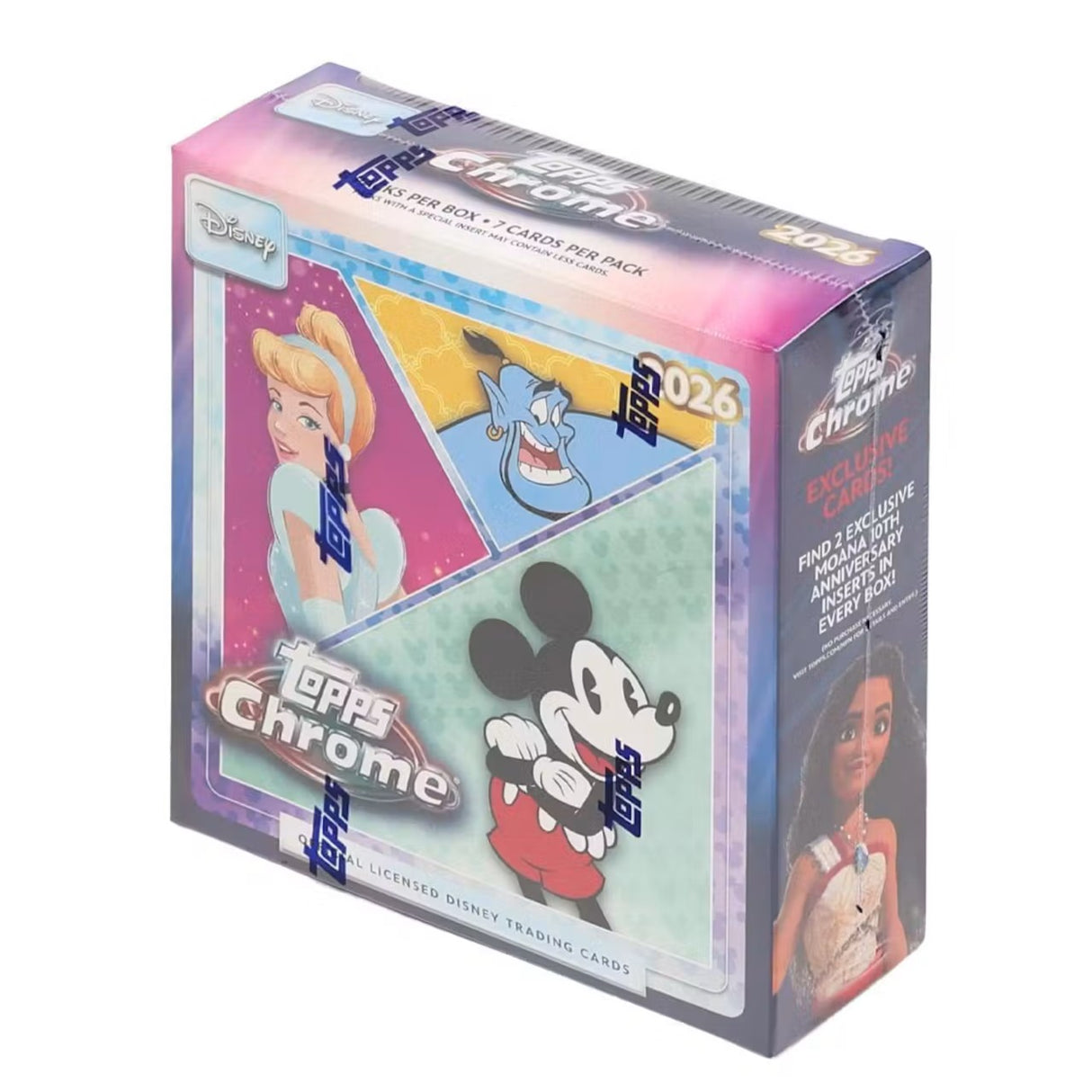 2026 Topps Chrome Disney Mega Box