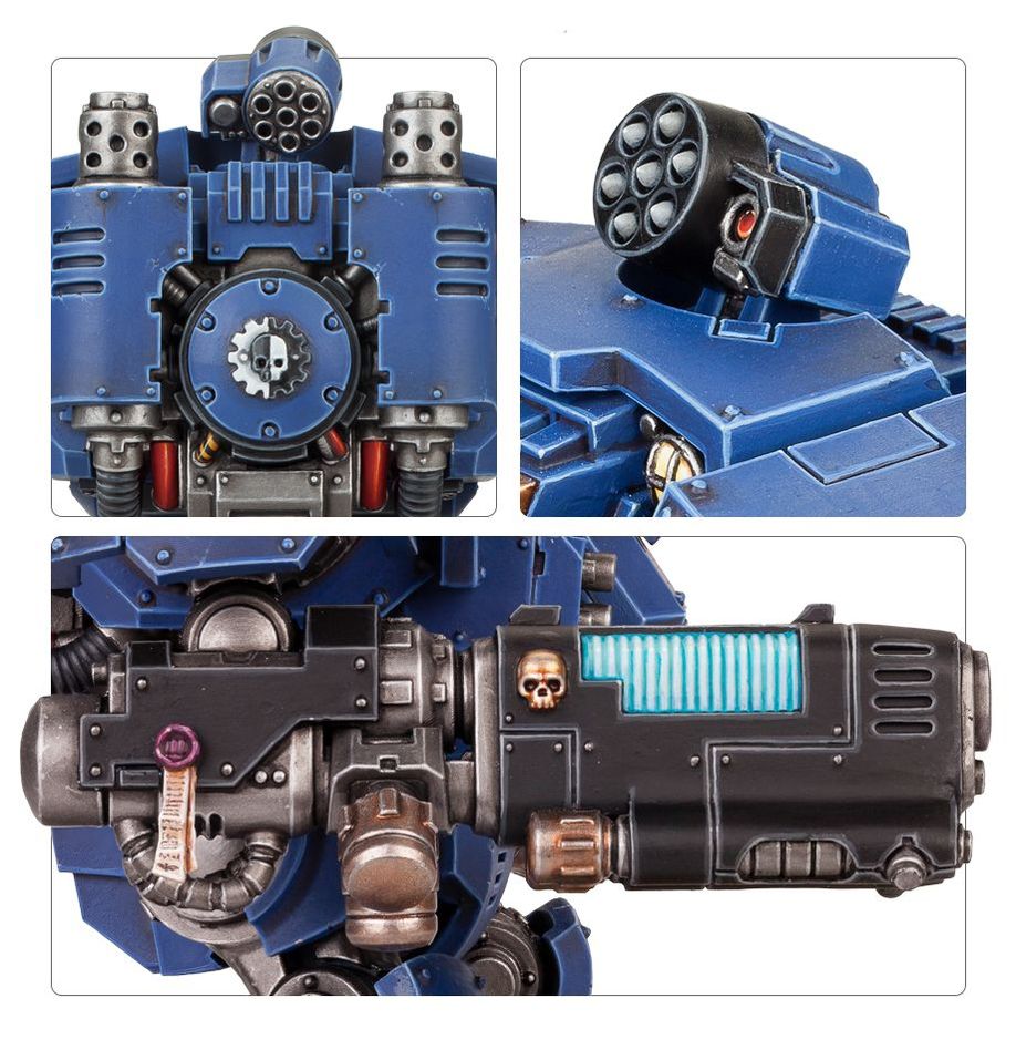 Warhammer 40,000 - 48-77, Space Marines, Primaris Redemptor Dreadnought