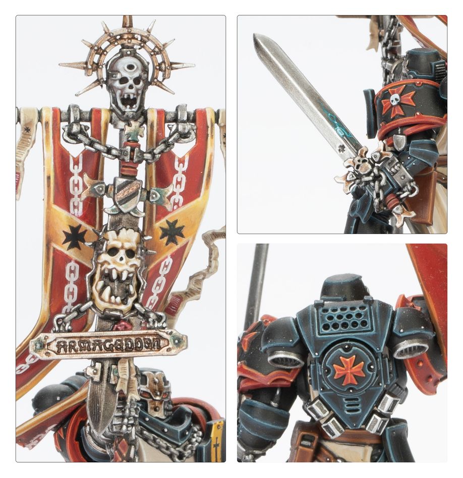 Warhammer 40,000 - 55-57, Black Templars, Crusade Ancient