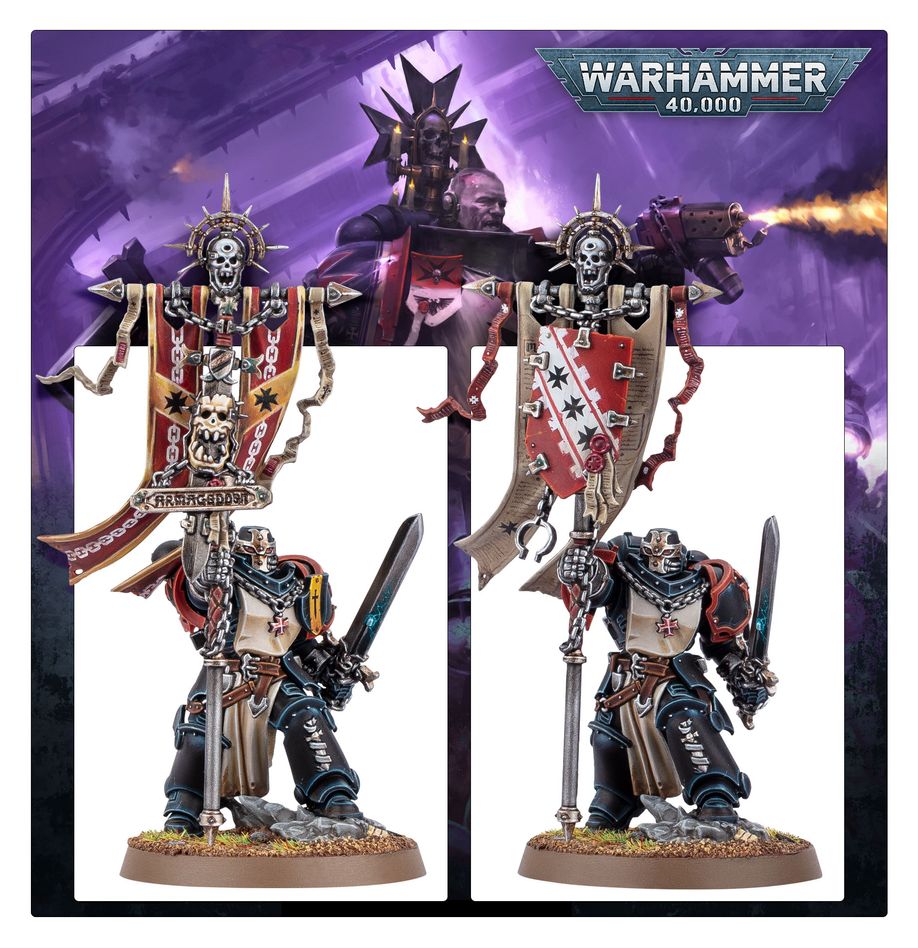 Warhammer 40,000 - 55-57, Black Templars, Crusade Ancient