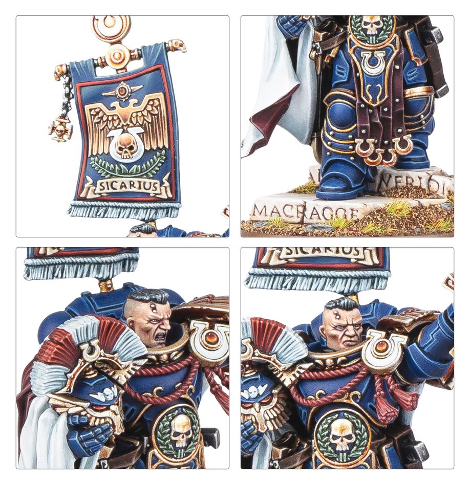Warhammer 40,000 - 55-73, Ultramarines, Cato Sicarius